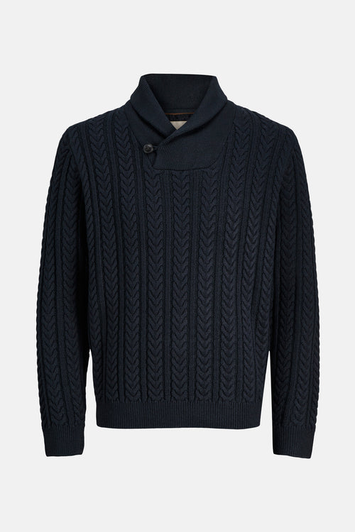 Trui met rolkraag Blauw - PREMIUM BY JACK & JONES