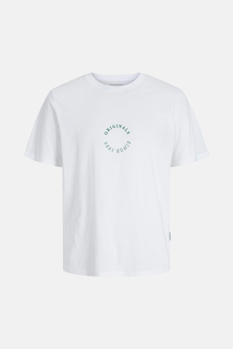 T-shirt (korte mouwen) Wit - PREMIUM BY JACK & JONES