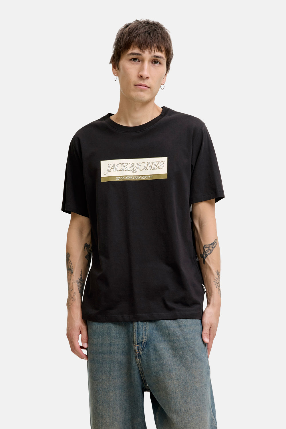 T-shirt met korte mouwen - zwart