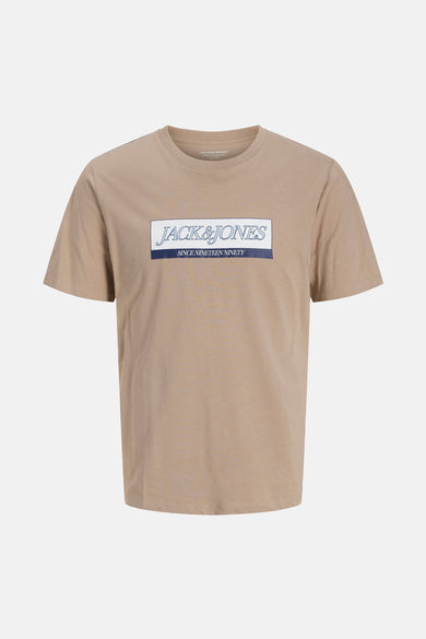 T-shirt met korte mouwen - Beige