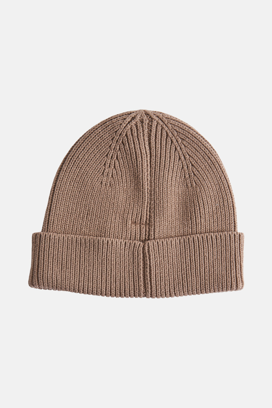 Bonnet beige en tricot, de Accessories by Jack & Jones, avec une texture côtelée.