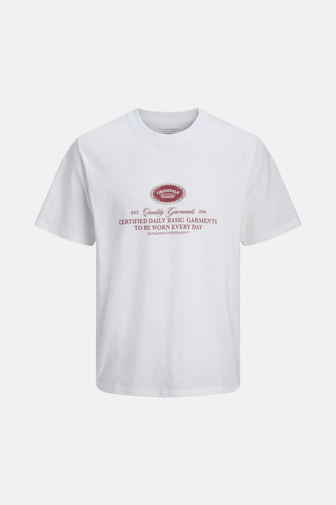 T-shirt met korte mouwen - wit