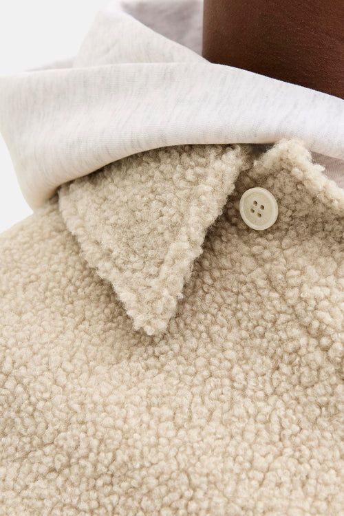 Hemd met lange mouwen - Ecru