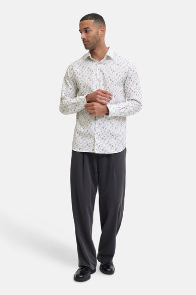 Hemd met lange mouwen - wit