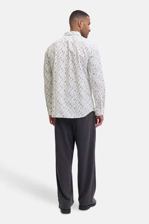 Hemd met lange mouwen - wit