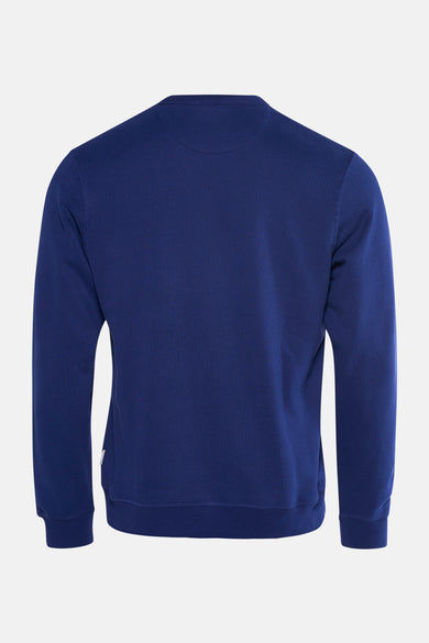 Sweat bleu de JACK & JONES, vue arrière.