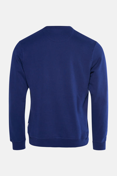 Sweat bleu de JACK & JONES, vue arrière.