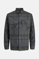 Chemise à manches longues - gris
