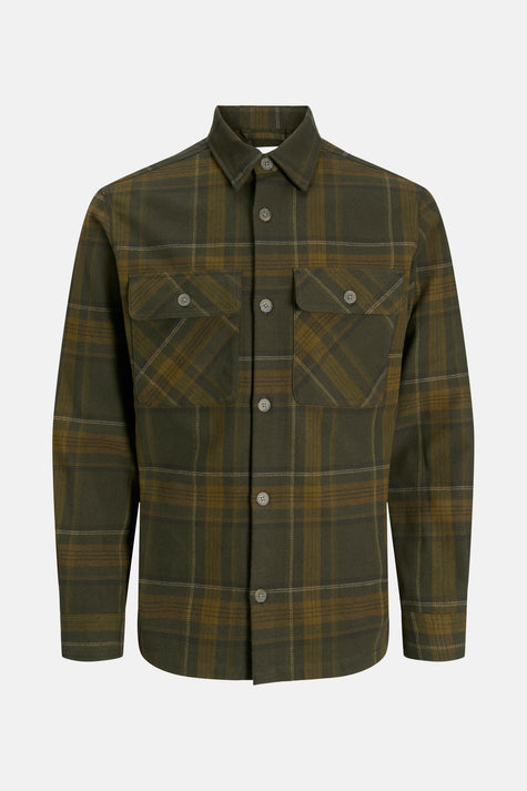 Chemise (manches longues) kaki - PREMIUM by JACK & JONES