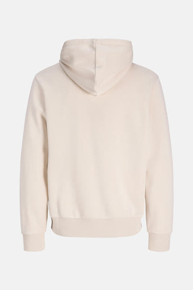 Beige hoodie van JACK & JONES, achterkant.