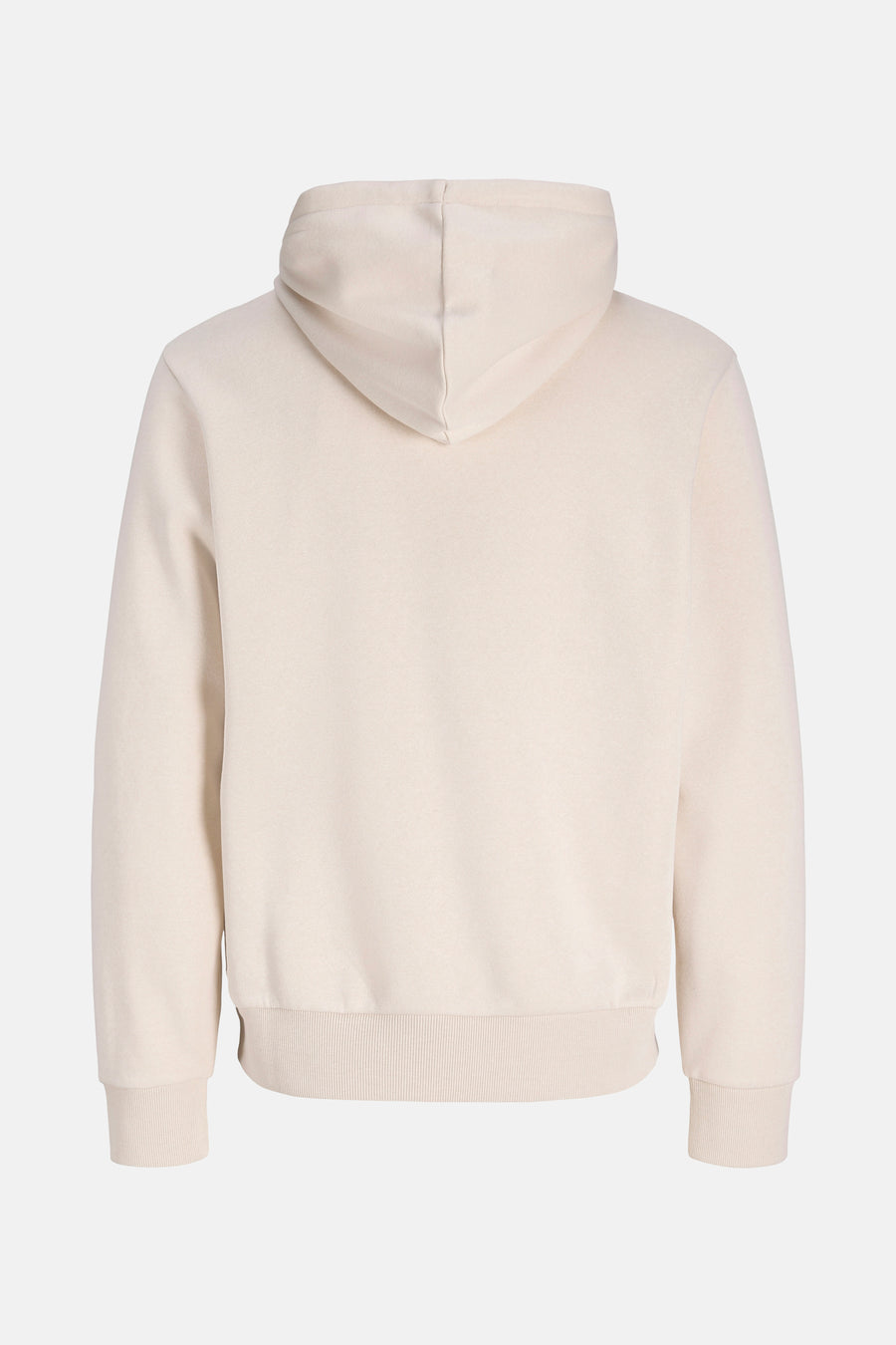 Beige hoodie van JACK & JONES, achterkant.