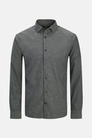 Chemise à manches longues - Gris