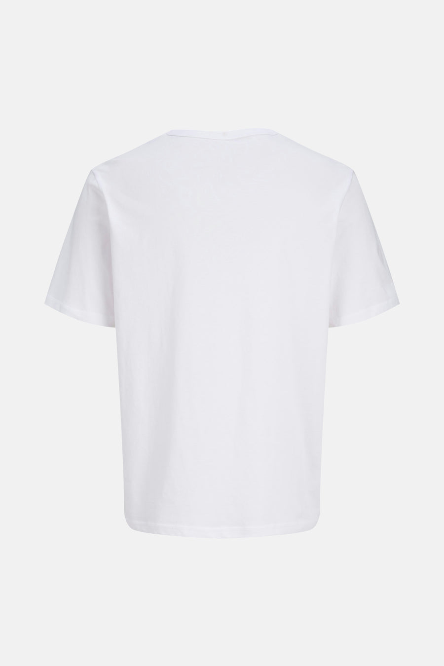 Wit T-shirt met korte mouwen van ORIGINALS BY JACK & JONES, van katoen, achterzijde.