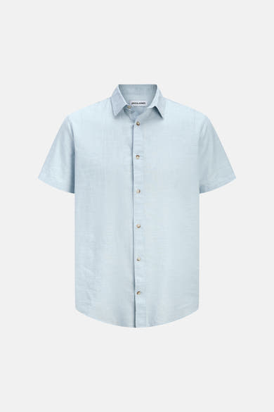 Hemd (korte mouwen) blauw - JACK & JONES
