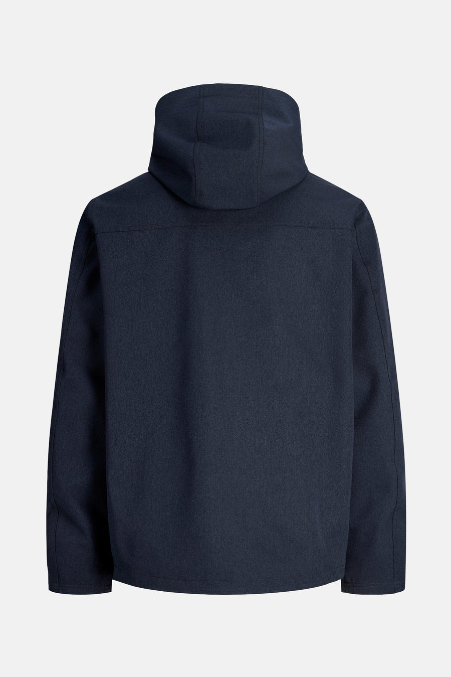 Veste courte bleue par ORIGINALS BY JACK & JONES, vue arrière avec capuche intégrée et texture subtile.