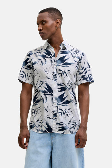 Hemd (korte mouwen) wit - JACK & JONES