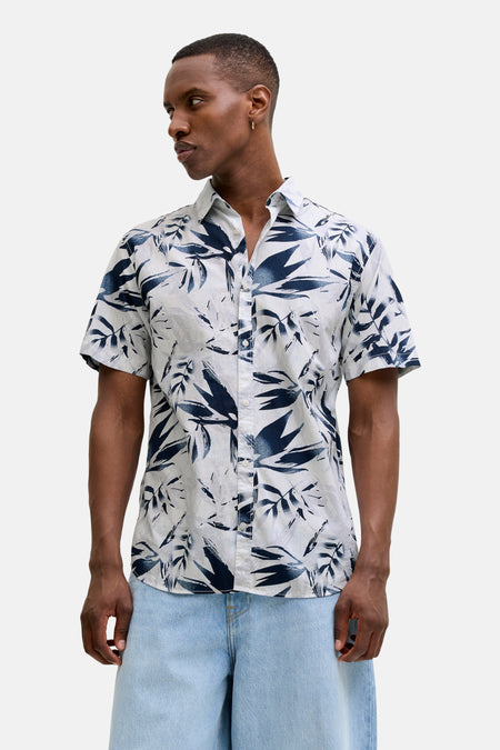 Chemise (manches courtes) blanc - JACK & JONES