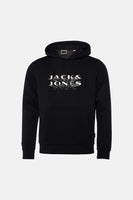 Sweat à capuche noir - PREMIUM by JACK & JONES