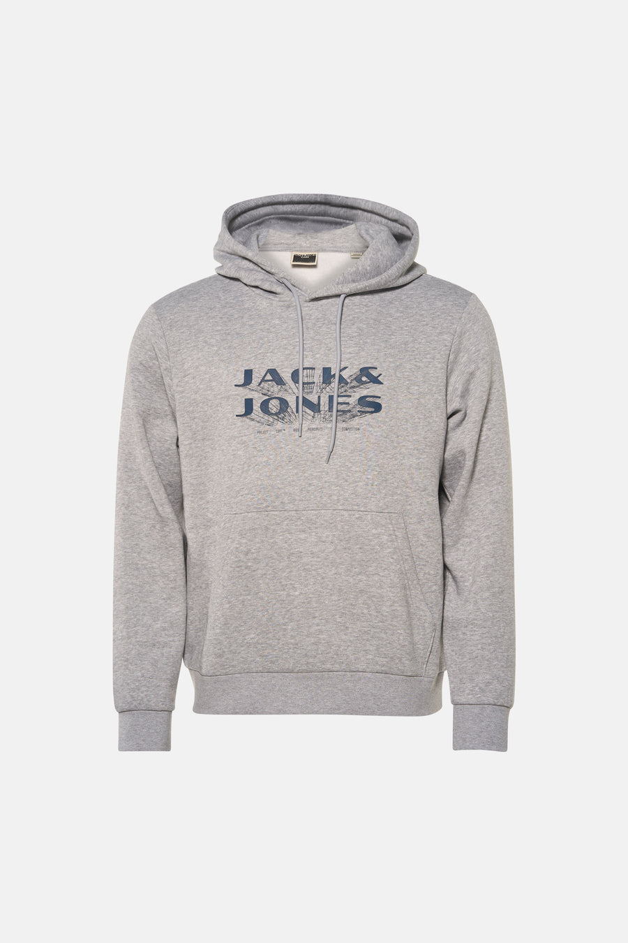 Sweat à capuche gris - PREMIUM by JACK & JONES
