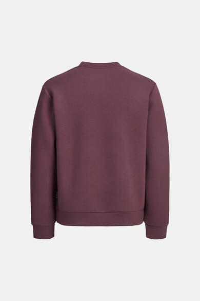 Sweat col rond bordeaux - JACK & JONES