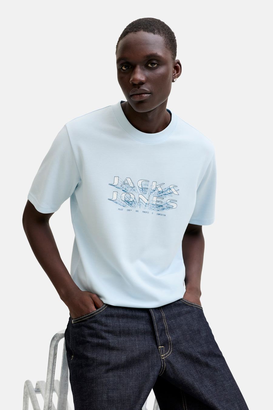 T-shirt à manches courtes - bleu