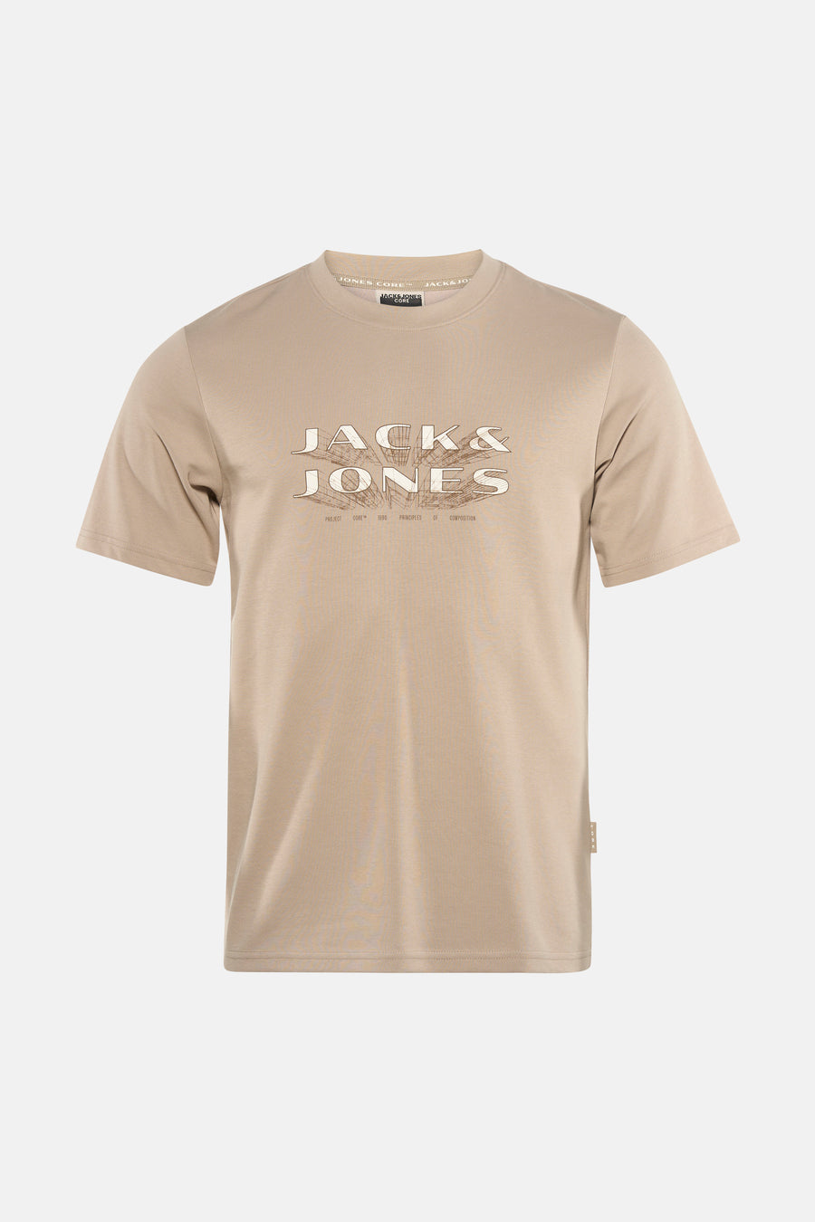 T-shirt à manches courtes - beige