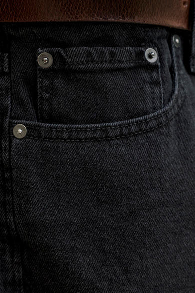 Short denim black denim - JACK & JONES