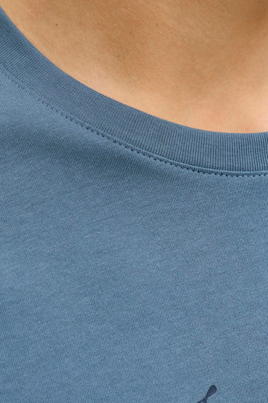 Blauw T-shirt met korte mouwen van Originals by Jack & Jones, met ronde hals.