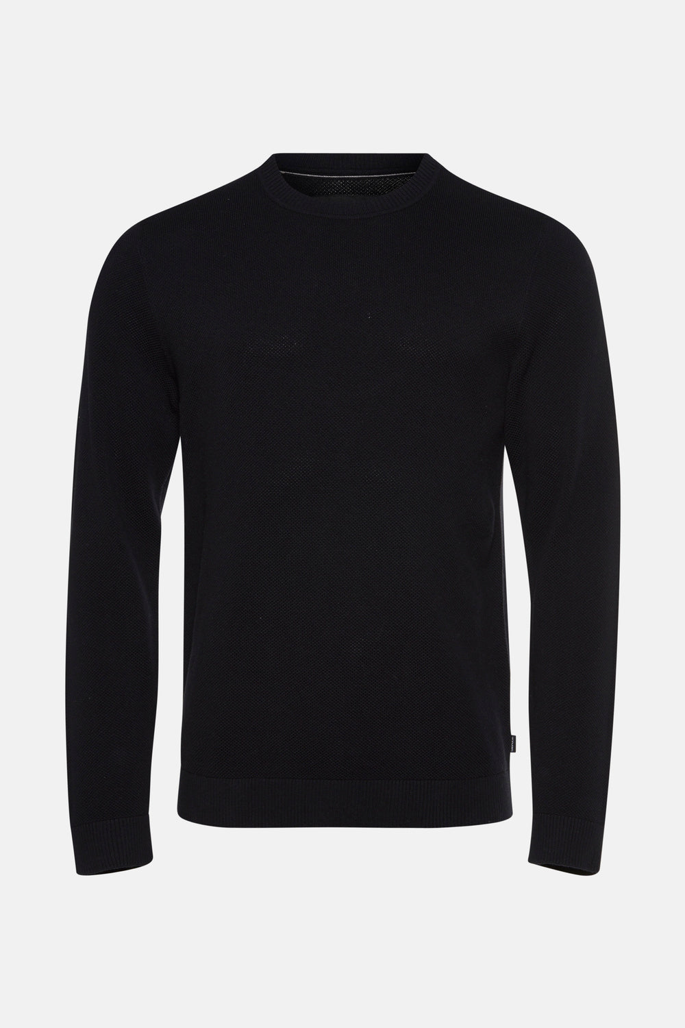 Pull à col rond - noir