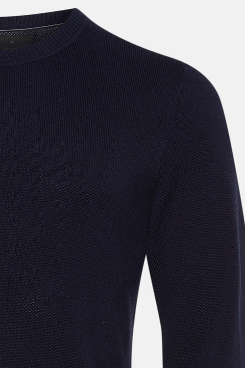 Trui met ronde hals Blauw - PREMIUM BY JACK & JONES