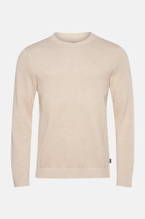 Trui met ronde hals Grijs - PREMIUM BY JACK & JONES