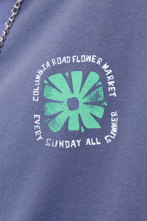 T-shirt met korte mouwen - blauw