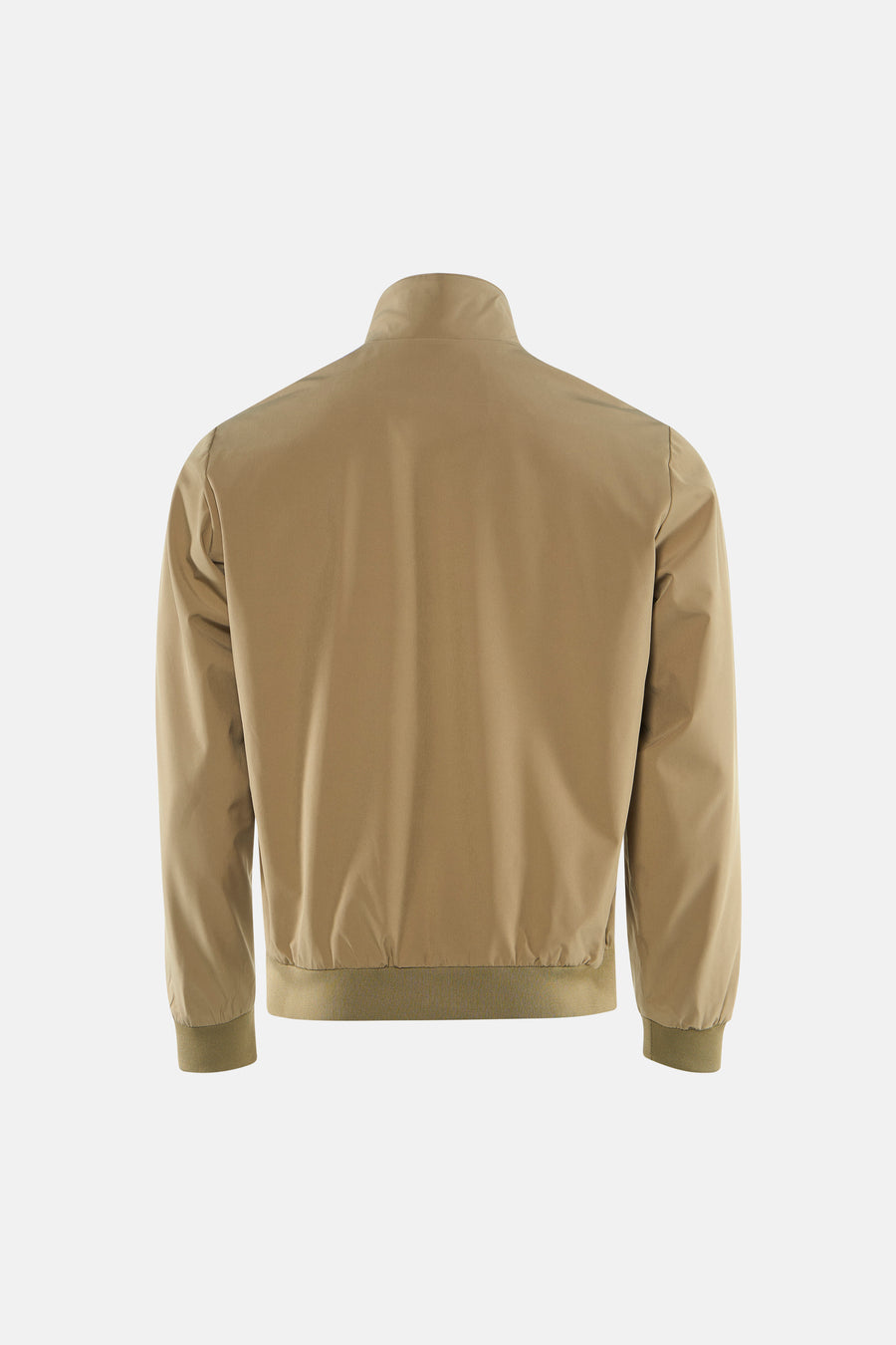 Veste courte beige de ORIGINALS BY JACK & JONES, avec col montant et finitions côtelées.