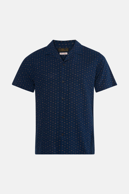 Hemd met korte mouwen - blauw