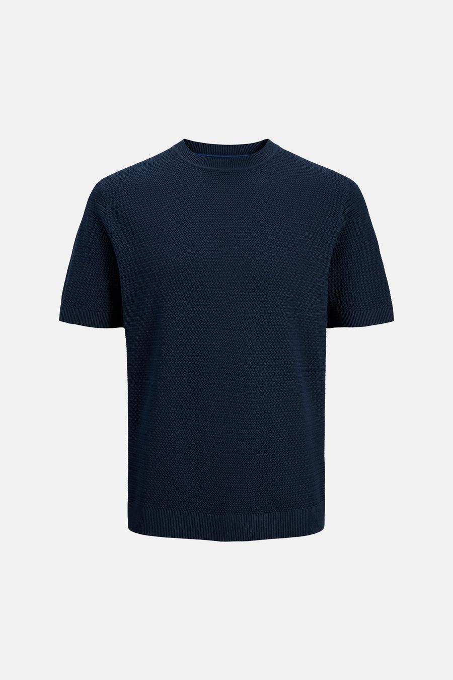 Pull à col rond - bleu