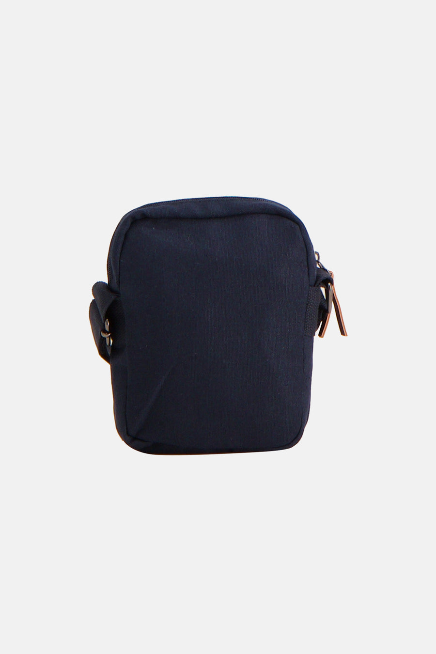 Sac à bandoulière bleu de ACCESSORIES BY JACK & JONES, avec fermeture éclair couleur bronze.