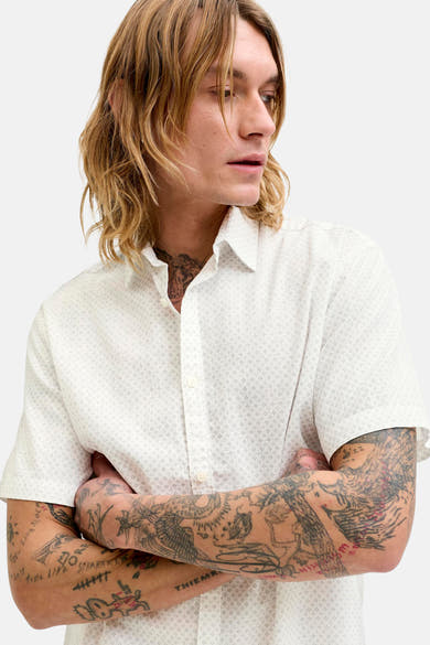 Hemd (korte mouwen) wit - PREMIUM by JACK & JONES