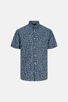 Hemd (korte mouwen) blauw - PREMIUM by JACK & JONES