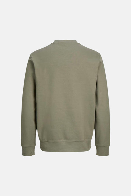 Sweat col O - olive