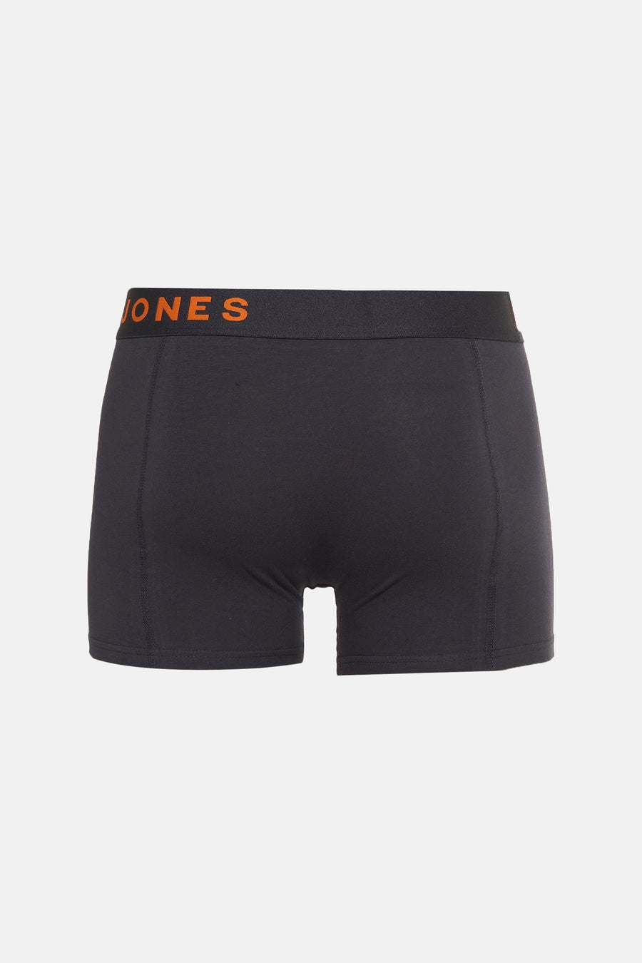 Donkerblauwe boxer van ACCESSORIES BY JACK & JONES, met oranje logoband.