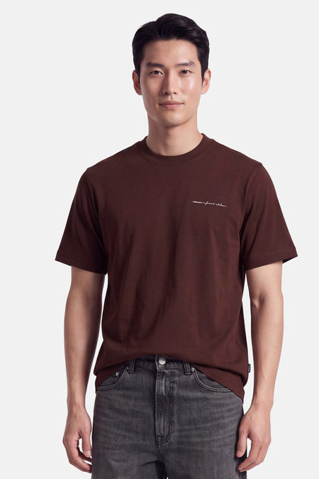 T-shirt met korte mouwen - bruin