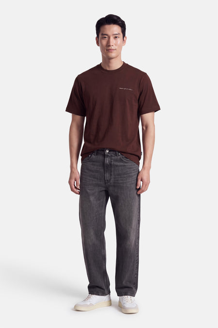 T-shirt met korte mouwen - bruin