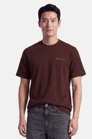 T-shirt met korte mouwen - bruin