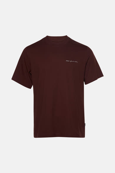 T-shirt met korte mouwen - bruin