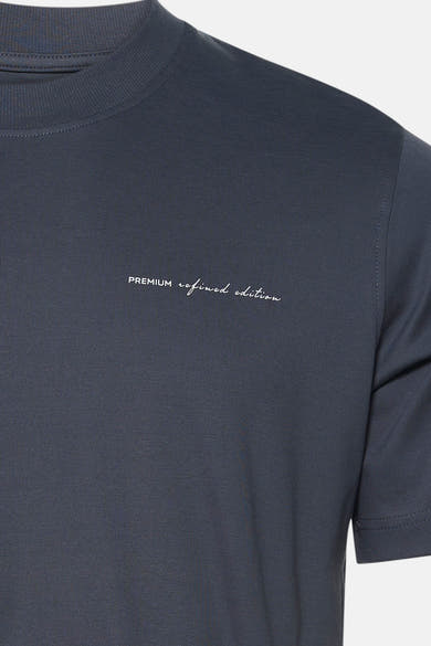 T-shirt met korte mouwen - blauw