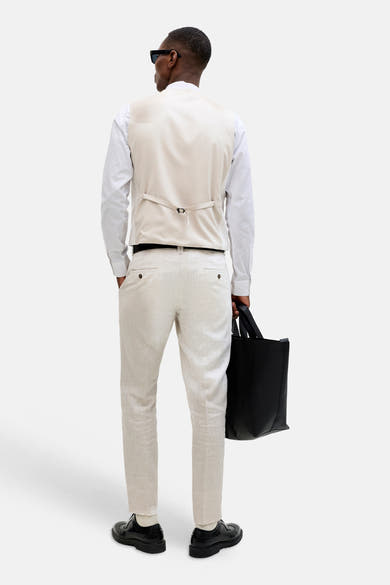 Gilet - écru