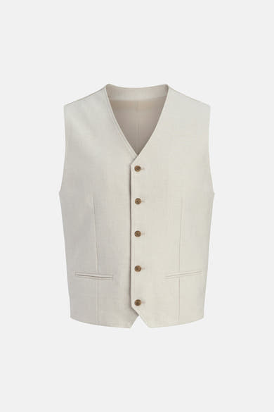 Gilet - écru