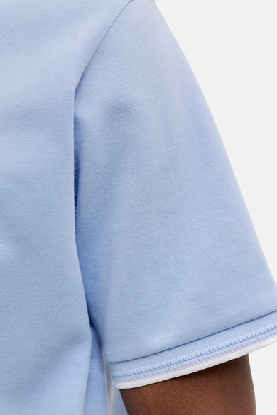 Polo à manches courtes - bleu