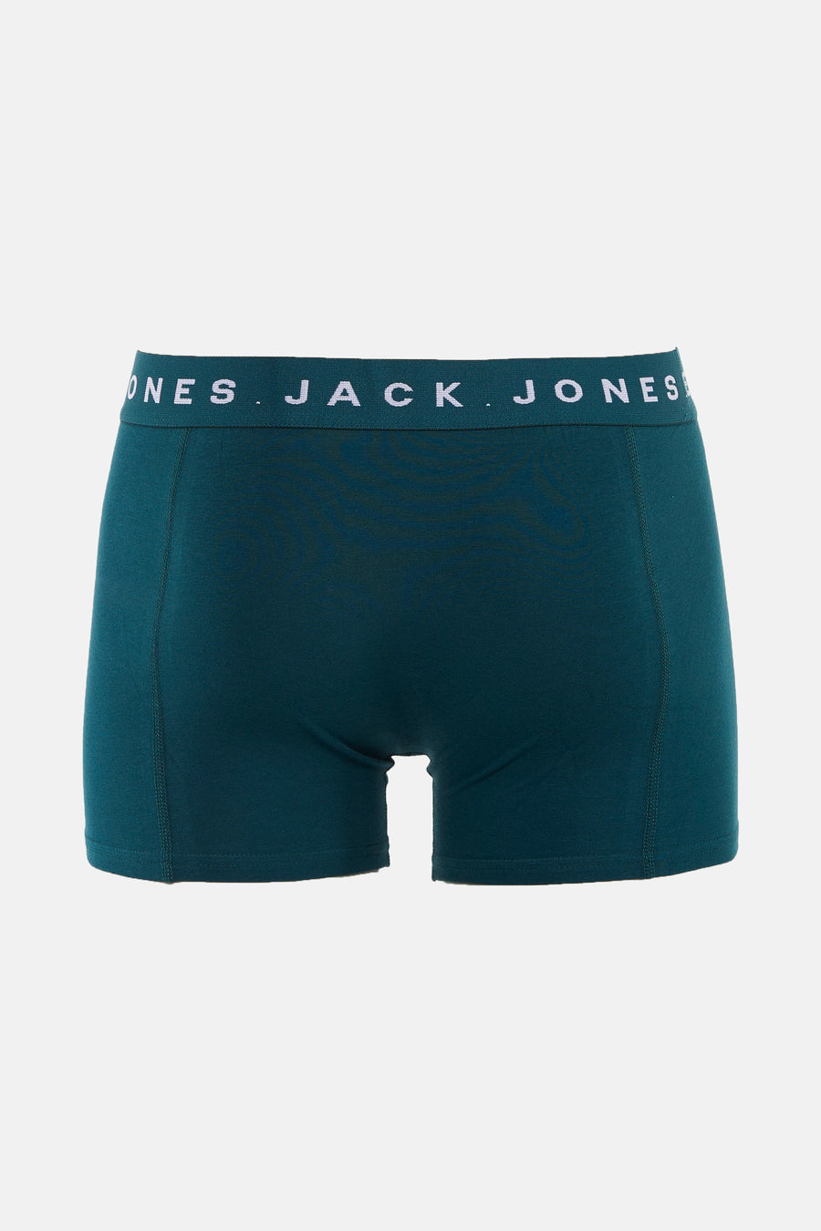 Boxer vert par Accessories by Jack & Jones, avec une ceinture élastique portant le nom de la marque.