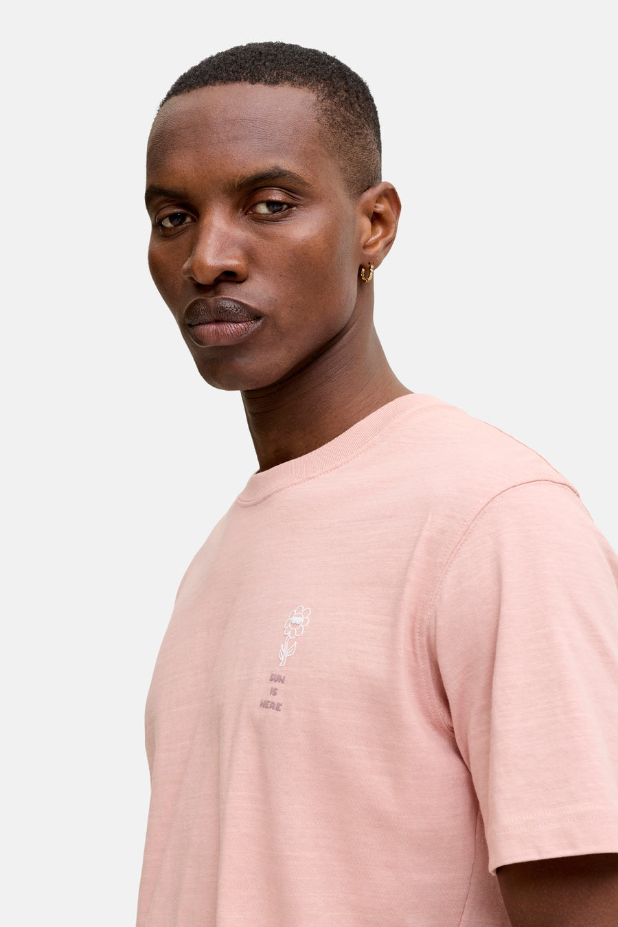 T-shirt met korte mouwen - roze